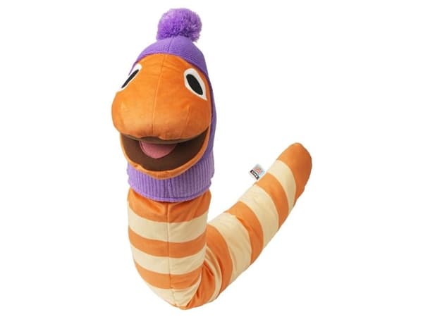 DR Worm Käsinukke