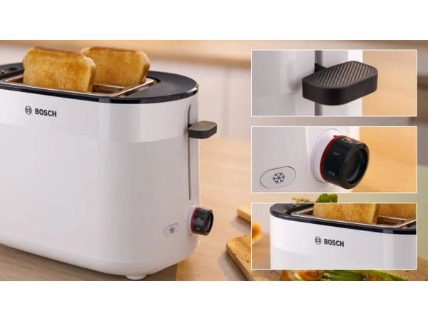 Bosch TAT2M121, Kompakt brödrost