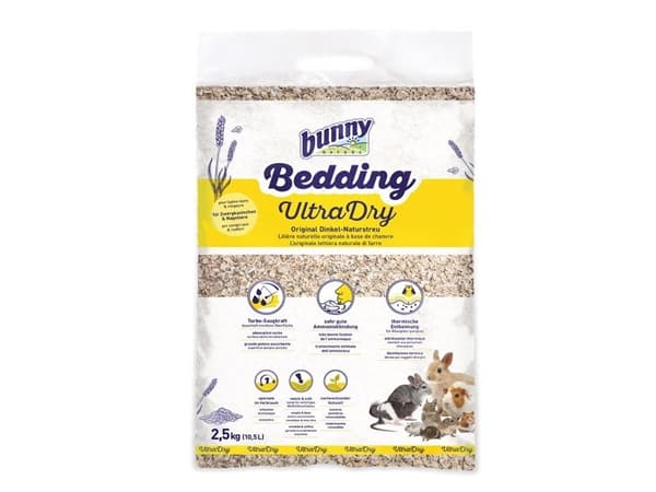 Bunny Nature Bedding UltraDry (2,5 kg) - Bundstrøelse