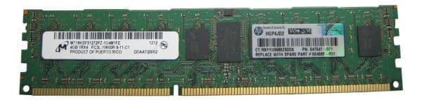 99000724 4GB 1RX4 PC3L-10600R-9 KIT