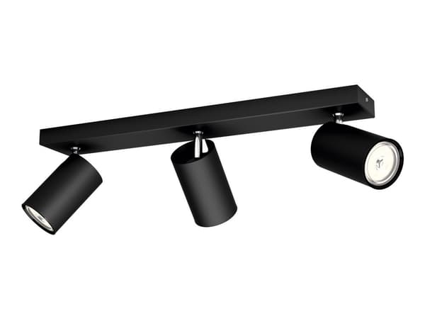 Philips myLiving KOSIPO - Loftsspotlys - 3 åbninger - GU10 - sort