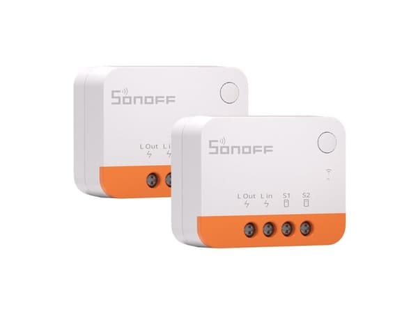 Sonoff ZigBee smart mini-strömbrytare Sonoff ZBMINIL2 [2-pack]