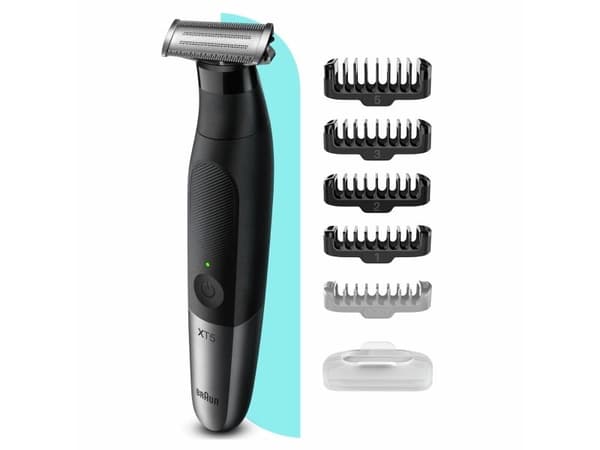 Braun XT5100, Våd og tør, Batteri, Sort