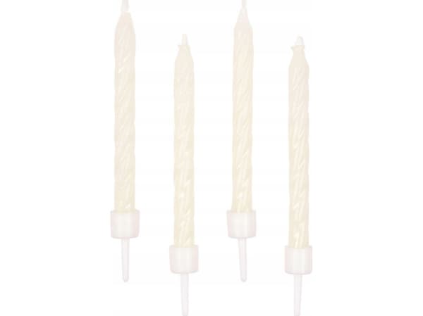 Amscan 550330, Ljus, Vit, 10 styck
