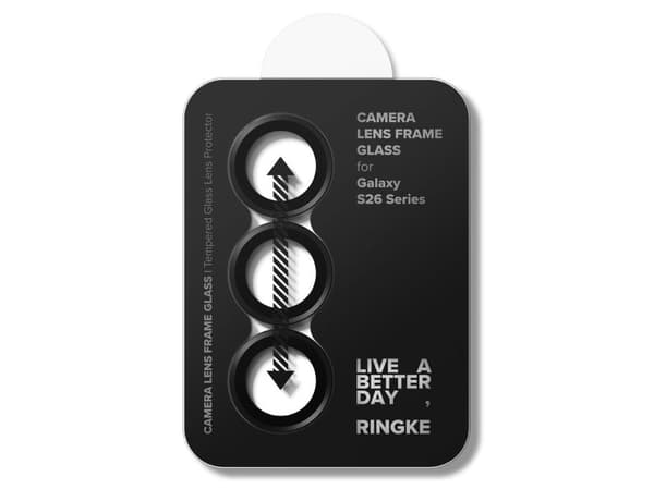 Ringke kamerarammeskydd RINGKE CAMERA FRAME PROTECTOR 2-pack Galaxy S26/S26+ Plus svart