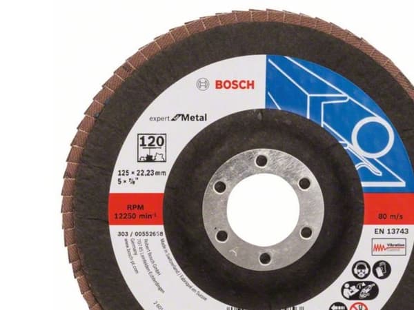 BOSCH SCIER.LIST. 125 P120 PROSTA ...