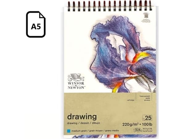 SmartMax tegneblokk medium A5 150 g, 25 ark