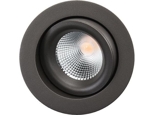 Downlight Junistar Lux Isosafe 7W 3000K, grafit