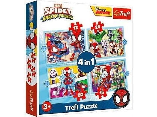 Trefl 34611, 24 styck, Andra, 4 År