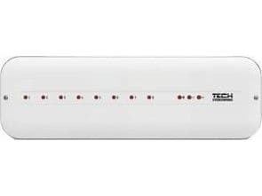 Tech monteringslist L-5s kopplad för termostatventildrift vit