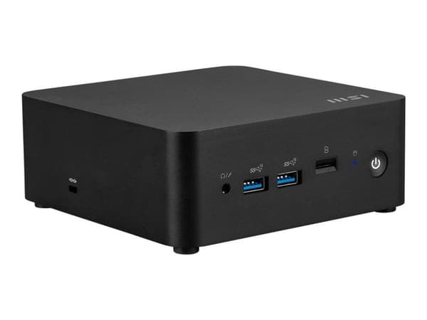 MSI Cubi NUC 1M-012BEU, 0.84L sized PC, Mini PC barebone, Intel SoC, DDR5-SDRAM, M.2, 120 W