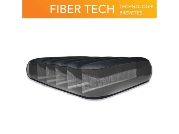 Intex Klassisk Downy Luftmadras 152x203x25 cm