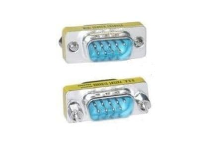 MicroConnect Mini - Växlingskontakt - DB-9 (hane) till DB-9 (hane)