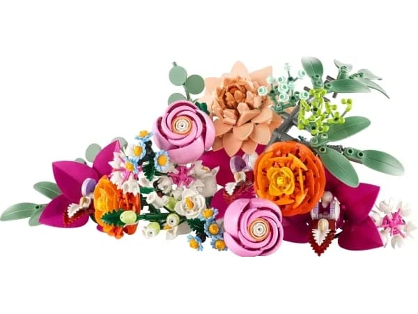LEGO Botanicals 10342 Vacker rosa blombukett