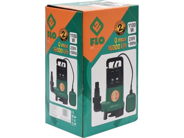 FLO SKITTEN VANNPUMPE 1100W 79775