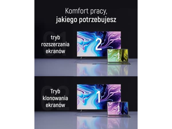 Adapter USB Wozinsky WACH-01 USB-C - HDMI — svart (5907769378904)