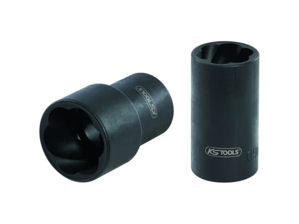 KS Tools 913.1408, Kraftpipe, Sort, 1 hoder, 1/4", Metrisk, 8 mm