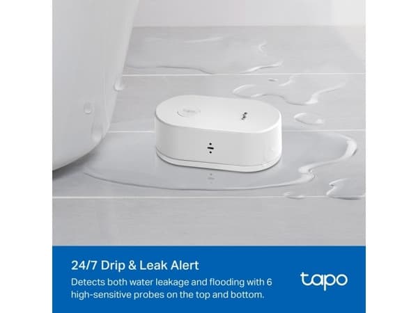 Smart TP-Link Tapo T300 water leak sensor (white)