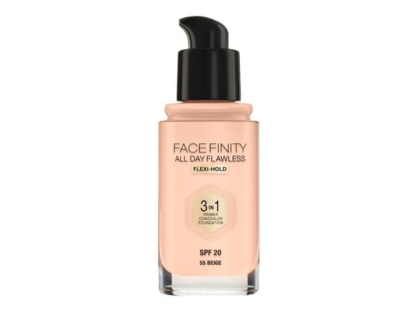 MAX FACTOR Facefinity 3-in-1 Spf 20 N 55-beige meikkivoide 30 ml