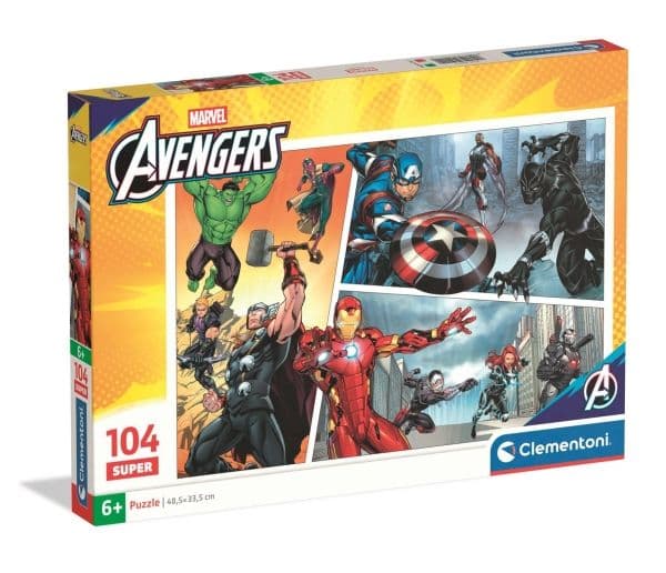 Clementoni puslespill 104 The Avengers