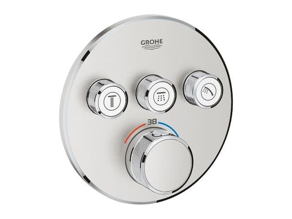GROHE Grohtherm SmartControl, Stål, 1 stykker