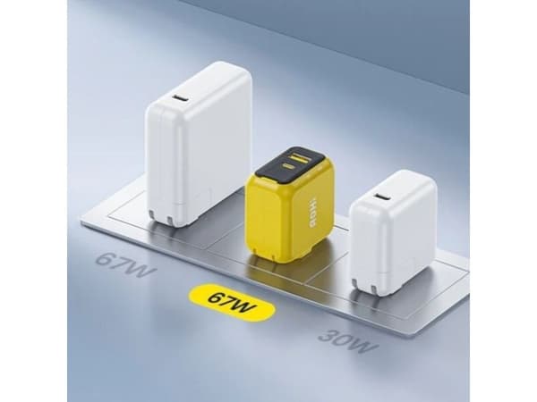 AOHI Magcube PD 67W 1x USB-C, 1x USB-A lader