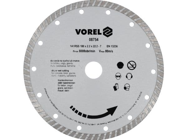 VOREL 08754, 18 cm, 1 kpl