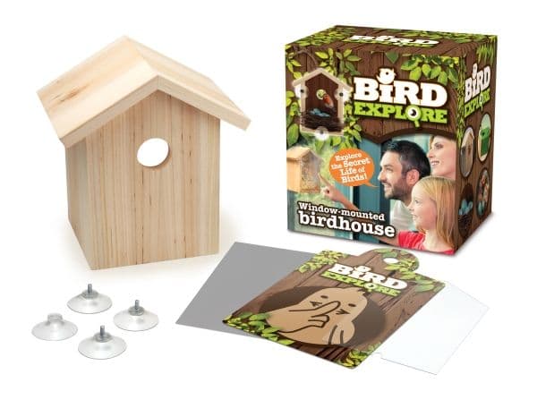 Bird Explore - Window-mounted Birdhouse
