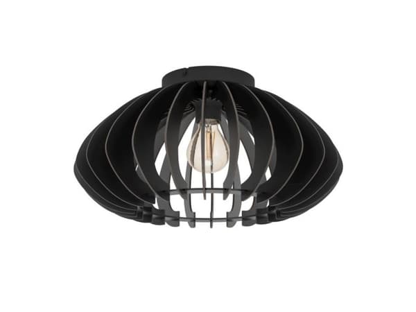 EGLO COSSANO 3 taklampe E27 Ø450 sort/tre
