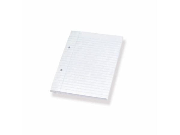 Block A5 Bantex standard, fodrat, perforerat - (5 st.)