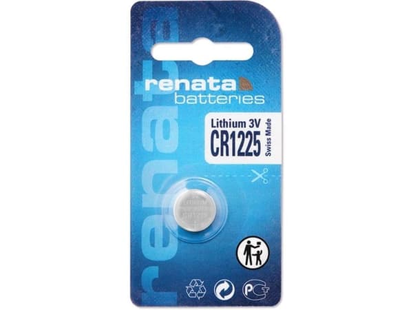 Batteri CR1225 3V / 45 mah litium
