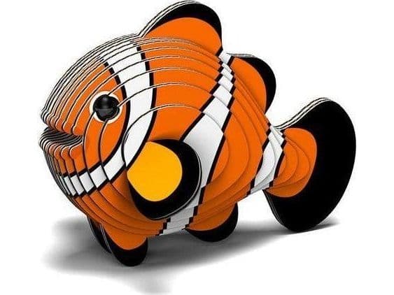 Clown Fish Eugy 3D ekologiskt pussel