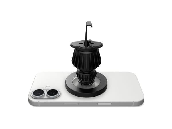 Magsafe bilholder Spigen til telefon, til ventil (rist) og skrivebord, sølv