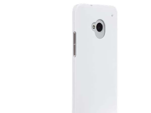 Case-Mate Barely There - Skydd för mobiltelefon - plast - klarvit - för HTC One