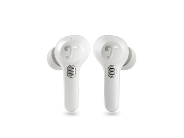 Teufel AIRY TWS PRO - True wireless-hodetelefoner - i øret - Bluetooth - sølvhvit