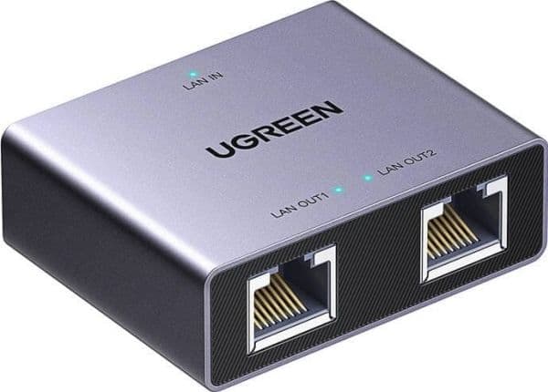 Ugreen ML-adapter Ethernet grenuttak Ugreen NW301 (1x2)