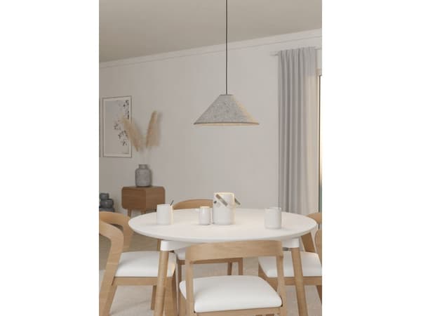 EGLO ALSAGER pendellampe E27 sort/grå