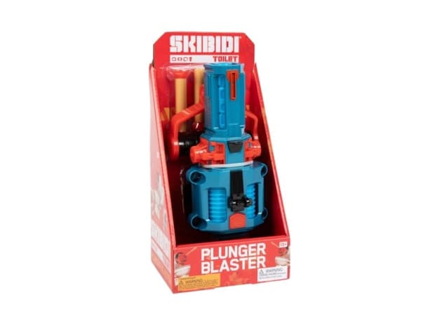 SKIBIDI TOILET PLUNGER BLASTER