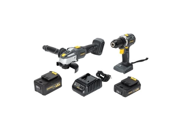 Grunder TOOL SET CD-B0A18 AG-B0118E 18V BL 2+4AH