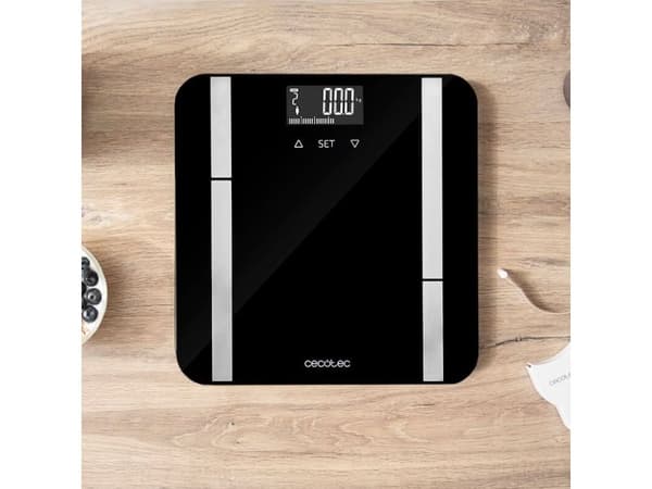 Cecotec Surface Precision 9450 Full Healthy - Badrumsvåg - svart