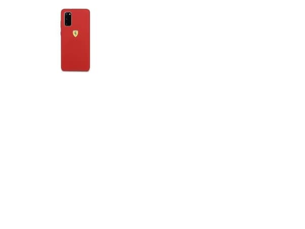 Ferrari silikon-deksel til Samsung Galaxy S20 - rød