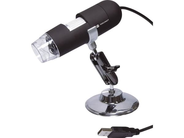 TOOLCRAFT USB-mikroskop 2 megapixel (max. 200x) digital förstoring