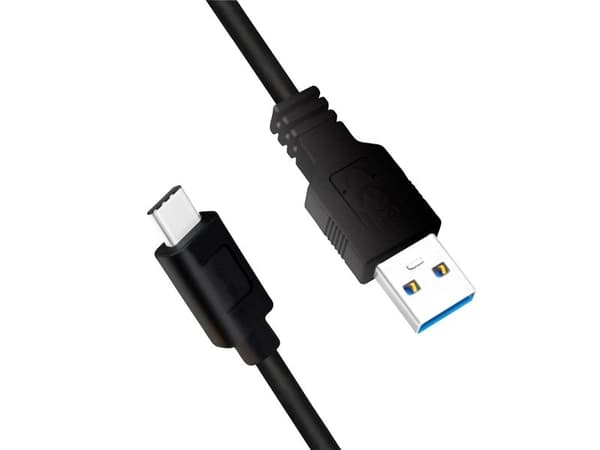 LogiLink CU0171, 3 m, USB A, USB C, USB 3.2 Gen 2 (3.1 Gen 2), 5 Gbit/s, Sort