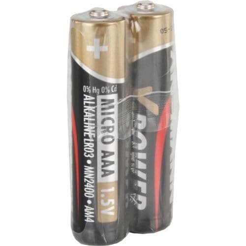 ANSMANN X-POWER Micro AAA - Batteri 2 x AAA - Alkalisk