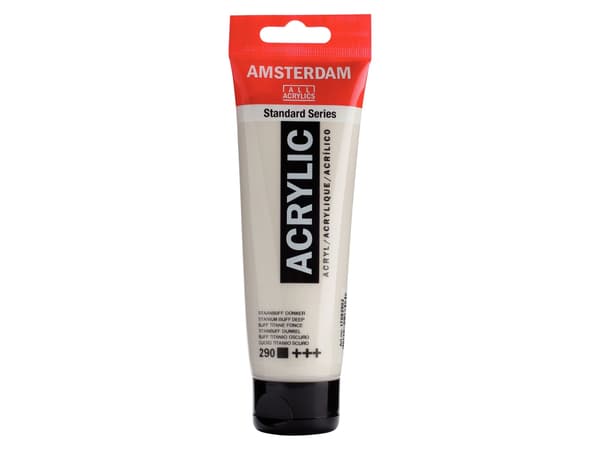 Amsterdam Standard Series akryl-rør Titanium Buff Deep 290