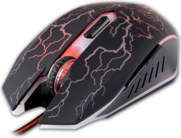 Rebeltec Diablo - Mus - optisk - 6 knapper - kablet - USB