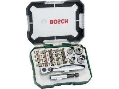 Hylsysarja, jossa bitit Bosch 2607017563; 26 kpl.
