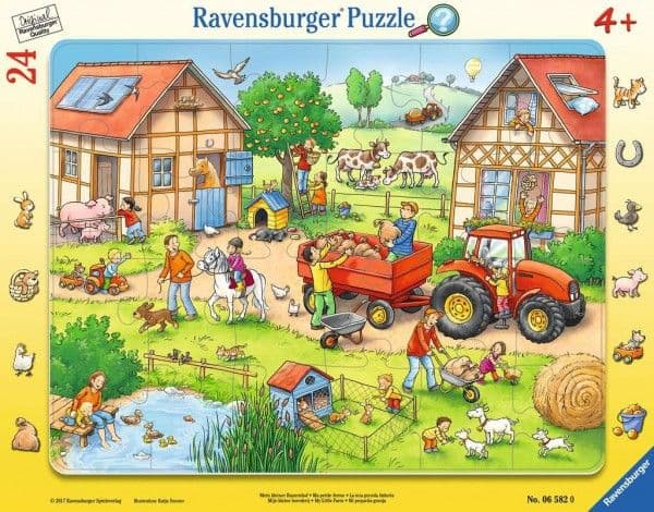 Ravensburger 00.006.582, 24 stk, Gård, 4 År