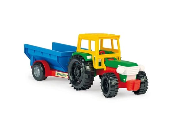 Traktor med släp