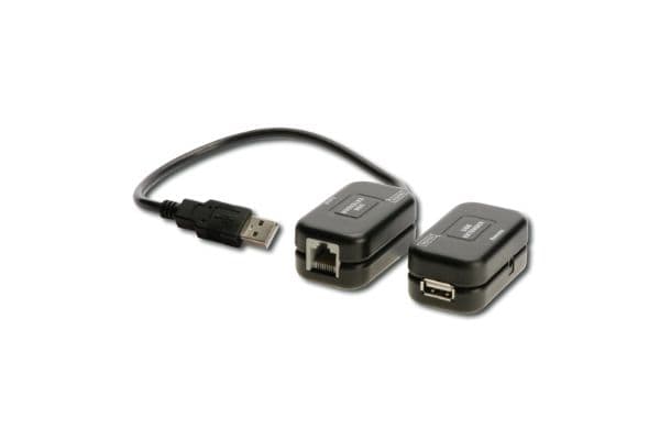 DIGITUS DA-70139-2 Transmitter and Receiver Units - USB-utvider - USB, USB 2.0 - opp til 45 m